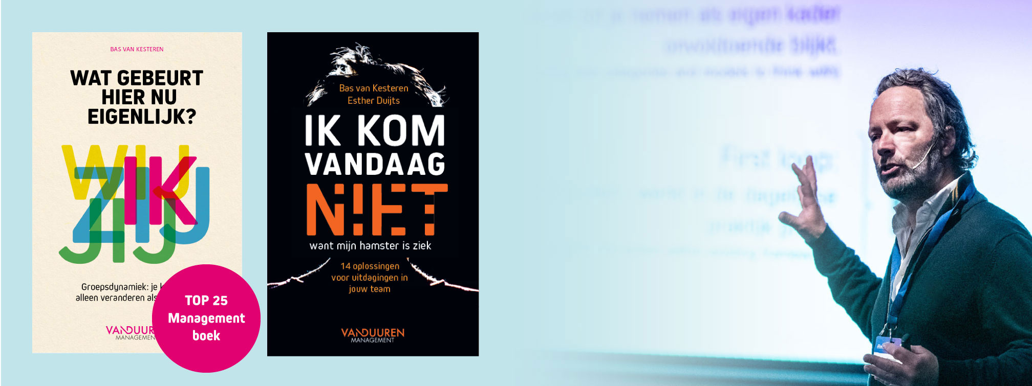 Bas als spreker